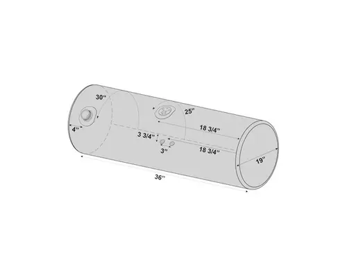Fuel Tank FREIGHTLINER 35-44 GALLON LKQ Plunks Truck Parts And Equipment - Jackson