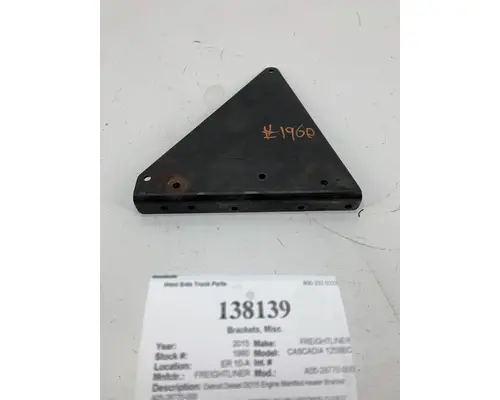 Brackets, Misc. FREIGHTLINER A05-28770-000 West Side Truck Parts