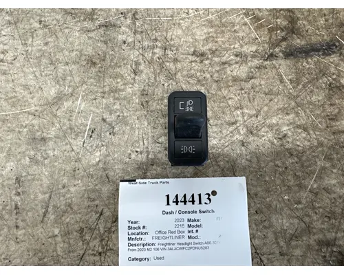 Dash / Console Switch FREIGHTLINER A06-30769-010 West Side Truck Parts