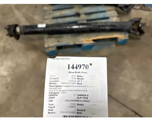 Drive Shaft, Front FREIGHTLINER A09-50037-650 West Side Truck Parts