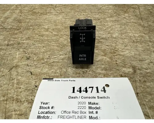 Dash / Console Switch FREIGHTLINER A12-26539-001 West Side Truck Parts
