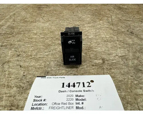 Dash / Console Switch FREIGHTLINER A12-26539-008 West Side Truck Parts