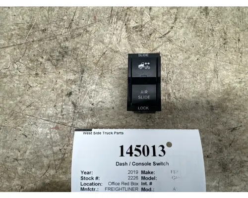 Dash / Console Switch FREIGHTLINER A12-26539-008 West Side Truck Parts