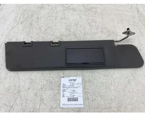 Interior Sun Visor FREIGHTLINER A22-62765-003 West Side Truck Parts