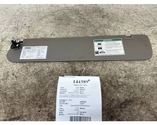 Interior Sun Visor FREIGHTLINER A22-68491-009 West Side Truck Parts