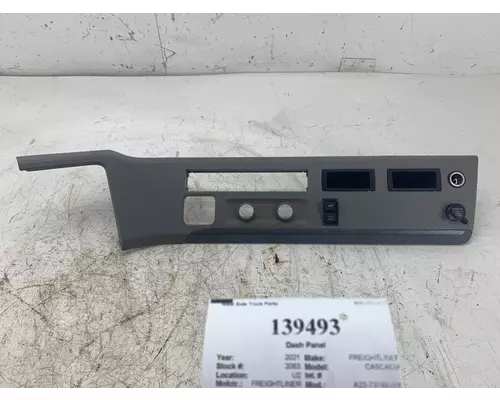 Dash Panel FREIGHTLINER A22-73789-009 West Side Truck Parts