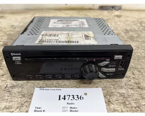 Radio FREIGHTLINER A22-74387-000 West Side Truck Parts