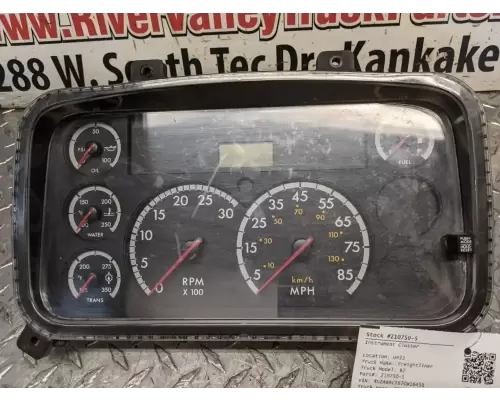 Freightliner B2 Instrument Cluster