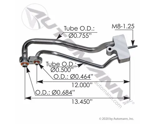 Air Conditioner Hoses FREIGHTLINER Business Class M2 Frontier Truck Parts