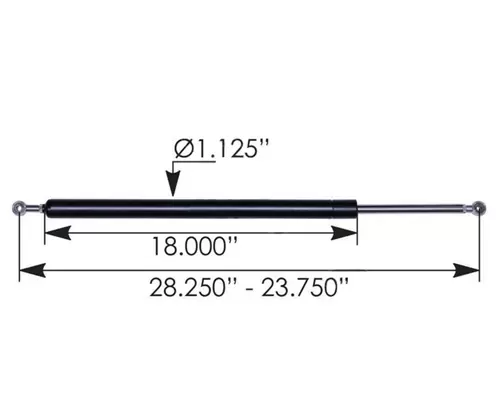Hood Strut FREIGHTLINER Business Class M2 Frontier Truck Parts