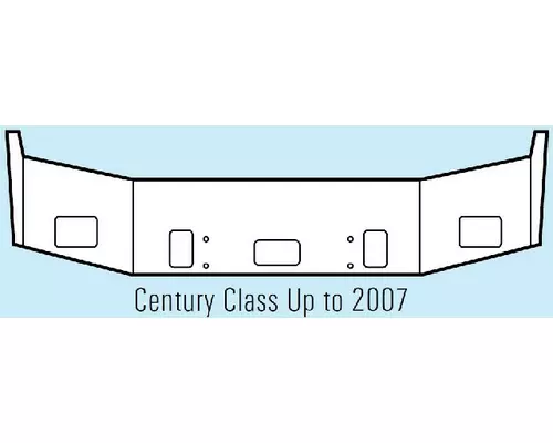 Freightliner C120 CENTURY Bumper Assembly, Front