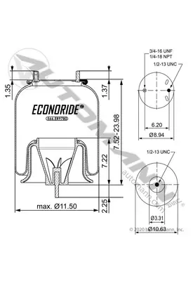 Freightliner CASCADIA Air Spring