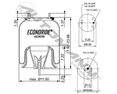 Freightliner CASCADIA Air Spring