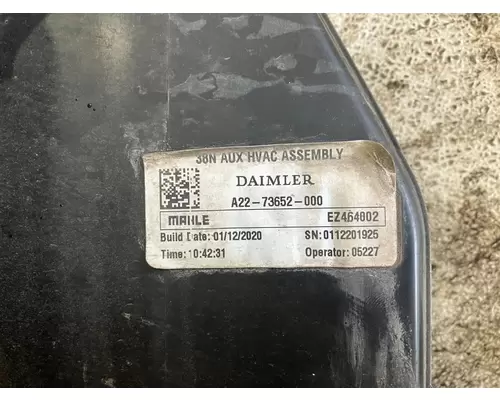Freightliner CASCADIA Body, Misc. Parts