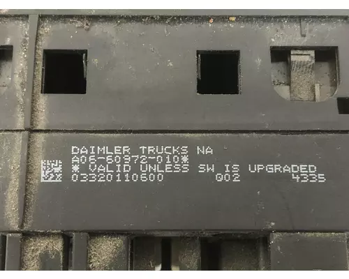 Freightliner CASCADIA Dash Assembly