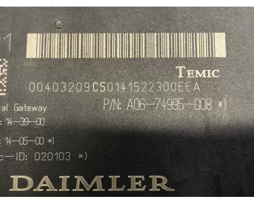 Freightliner CASCADIA Electrical Misc. Parts