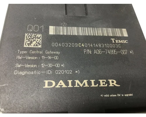 Freightliner CASCADIA Electrical Misc. Parts