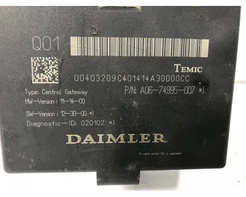 Freightliner CASCADIA Electrical Misc. Parts