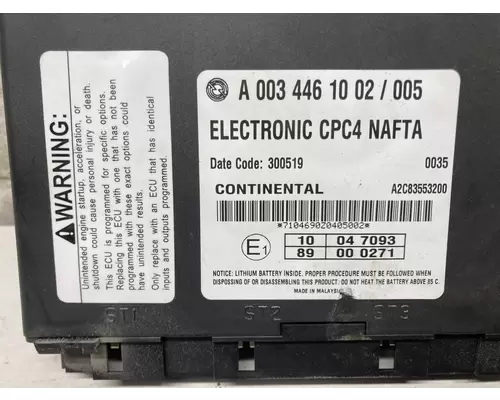 Freightliner CASCADIA Electrical Misc. Parts