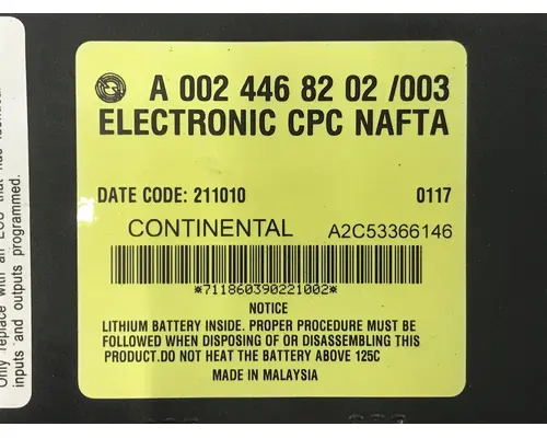 Freightliner CASCADIA Electrical Misc. Parts