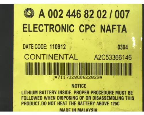 Freightliner CASCADIA Electrical Misc. Parts