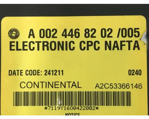 Freightliner CASCADIA Electrical Misc. Parts