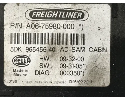 Freightliner CASCADIA Electrical Misc. Parts