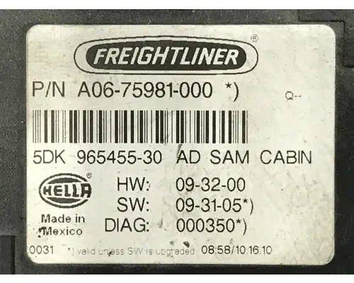 Freightliner CASCADIA Electrical Misc. Parts