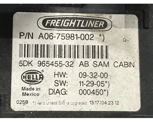 Freightliner CASCADIA Electrical Misc. Parts