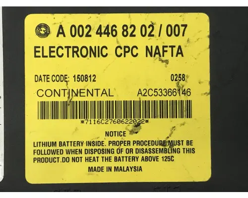 Freightliner CASCADIA Electrical Misc. Parts