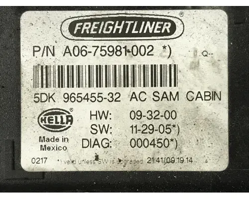 Freightliner CASCADIA Electrical Misc. Parts