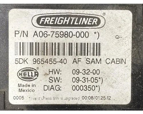 Freightliner CASCADIA Electrical Misc. Parts