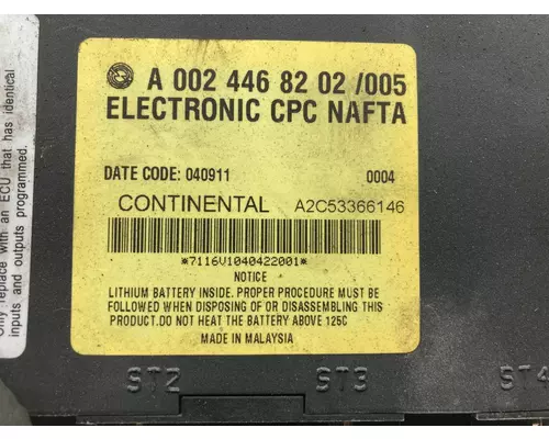 Freightliner CASCADIA Electrical Misc. Parts