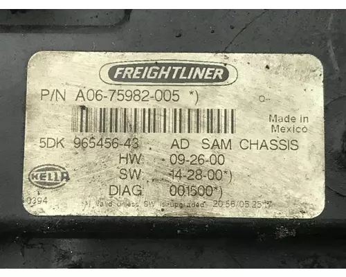 Freightliner CASCADIA Electronic Chassis Control Modules