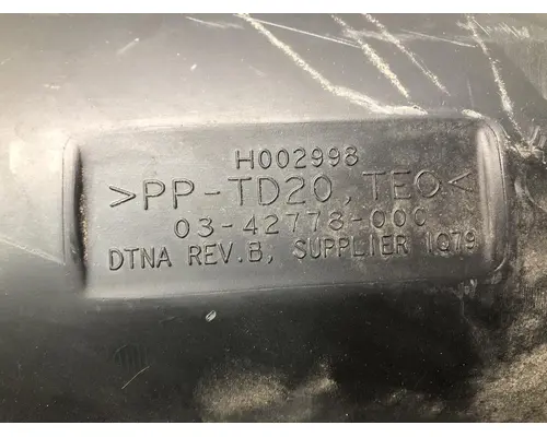 Freightliner CASCADIA Engine Misc. Parts