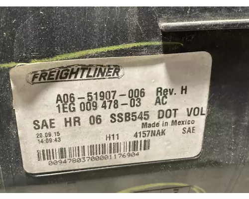 Freightliner CASCADIA Headlamp Assembly