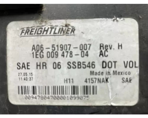 Freightliner CASCADIA Headlamp Assembly
