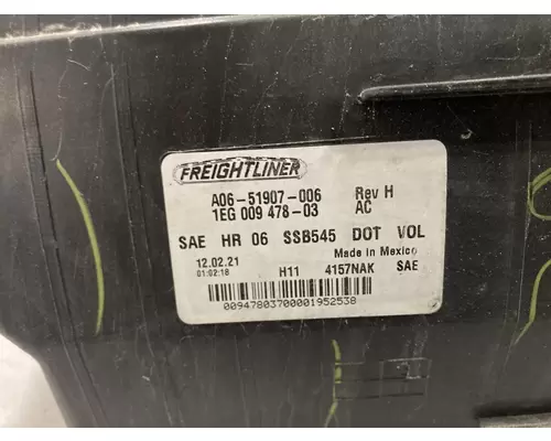 Freightliner CASCADIA Headlamp Assembly