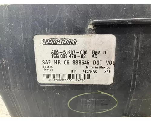 Freightliner CASCADIA Headlamp Assembly