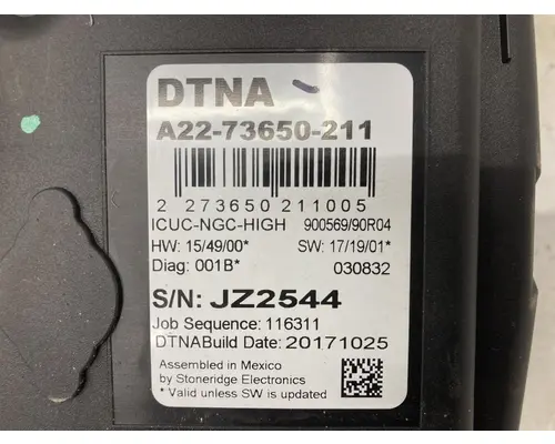 Freightliner CASCADIA Instrument Cluster