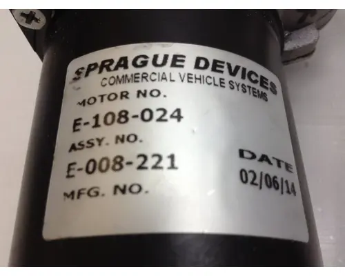 Freightliner CASCADIA Wiper Motor, Windshield