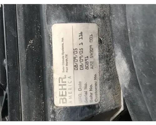 Freightliner COLUMBIA 112 Body, Misc. Parts