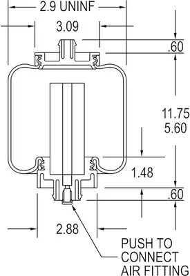 Freightliner COLUMBIA 120 Air Spring