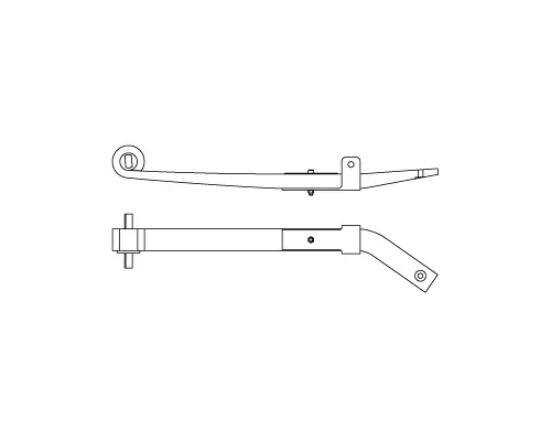 Freightliner COLUMBIA 120 Leaf Spring, Rear