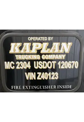 Freightliner COLUMBIA 120 Sleeper Door