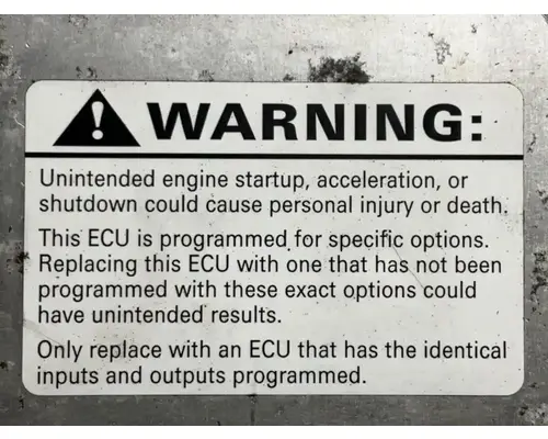 Freightliner Cascadia 113 ECM