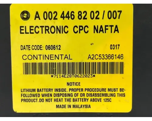 Freightliner Cascadia 113 ECM