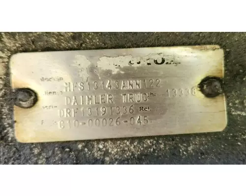 Freightliner Cascadia 125 Axle Assy, Fr (4WD)