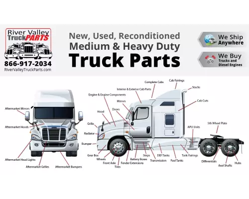 Freightliner Cascadia 125 Dash Assembly