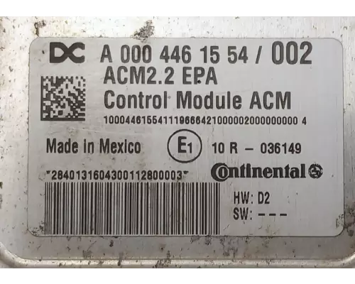 Freightliner Cascadia 125 ECM